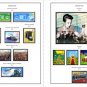 COLOR PRINTED ARGENTINA 2011-2020 STAMP ALBUM PAGES (81 illustrated pages)