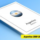 COLOR PRINTED ARGENTINA 2000-2010 STAMP ALBUM PAGES (125 illustrated pages)