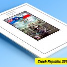 COLOR PRINTED CZECH REPUBLIC 2011-2020 STAMP ALBUM PAGES (70 illustrated pages)