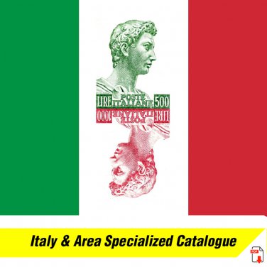 ITALIAN STATES, KINGDOM, REP & AREA STAMPS SPECIALIZED PDF DIGITAL CATALOGUES  (1900+ pages)