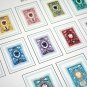 COLOR PRINTED RUSSIA 2017-2020 STAMP ALBUM PAGES (89 illustrated pages)
