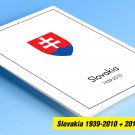 COLOR PRINTED SLOVAKIA 1939-2010 + 2011-2020 STAMP ALBUM PAGES (136 illustrated pages)