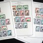 COLOR PRINTED SWAZILAND 1889-1966 STAMP ALBUM PAGES (14 illustrated pages)