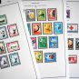 COLOR PRINTED SWAZILAND 1889-1966 STAMP ALBUM PAGES (14 illustrated pages)