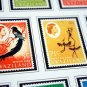 COLOR PRINTED SWAZILAND 1889-1966 STAMP ALBUM PAGES (14 illustrated pages)