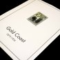 COLOR PRINTED GOLD COAST 1875-1954 STAMP ALBUM PAGES (11 illustrated pages)