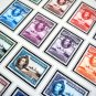 COLOR PRINTED GOLD COAST 1875-1954 STAMP ALBUM PAGES (11 illustrated pages)