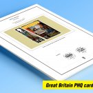 COLOR PRINTED GREAT BRITAIN 2016 PHQ CARDS STAMP ALBUM PAGES (125 illustrated pages)