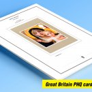COLOR PRINTED GREAT BRITAIN 2013 PHQ CARDS STAMP ALBUM PAGES (117 illustrated pages)