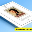 COLOR PRINTED GREAT BRITAIN 2012 PHQ CARDS STAMP ALBUM PAGES (129 illustrated pages)