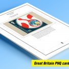 COLOR PRINTED GREAT BRITAIN 2010 PHQ CARDS STAMP ALBUM PAGES (141 illustrated pages)