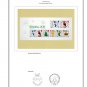 COLOR PRINTED GREAT BRITAIN 2016 PHQ CARDS STAMP ALBUM PAGES (125 illustrated pages)