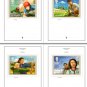 COLOR PRINTED GREAT BRITAIN 2007 PHQ CARDS STAMP ALBUM PAGES (115 illustrated pages)
