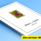 COLOR PRINTED AFARS AND ISSAS 1967-1977 STAMP ALBUM PAGES (21 illustrated pages)