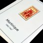 COLOR PRINTED MARTINIQUE 1883-1947 STAMP ALBUM PAGES (26 illustrated pages)