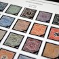 COLOR PRINTED GERMANY STATES 1849-1923 STAMP ALBUM PAGES (66 illustrated pages)