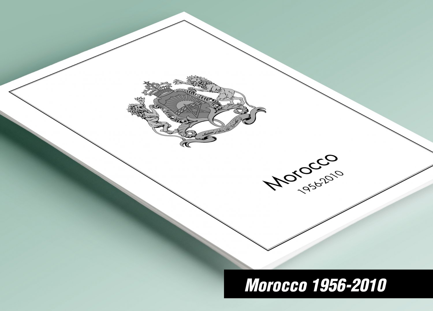 PRINTED MOROCCO 1956-2010 STAMP ALBUM PAGES (137 pages)