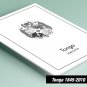 PRINTED TONGA 1845-2010 PRINTED STAMP ALBUM PAGES (299 pages)
