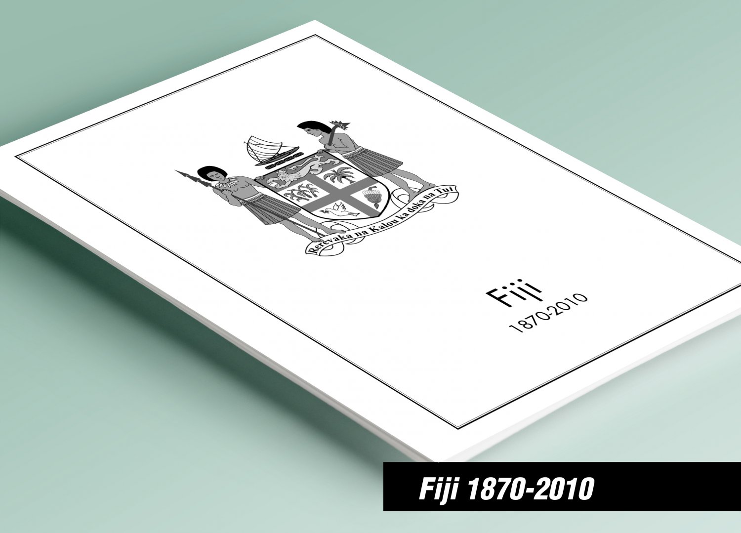PRINTED FIJI 1870-2010 STAMP ALBUM PAGES (163 pages)