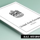 PRINTED UNITED ARAB EMIRATES [U.A.E.] 1972-2010 STAMP ALBUM PAGES (138 pages)