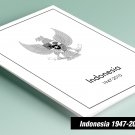 PRINTED INDONESIA 1947-2010 STAMP ALBUM PAGES (436 pages)