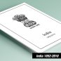PRINTED INDIA 1852-2010 PRINTED STAMP ALBUM PAGES (306 pages)