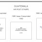 PRINTED GUATEMALA 1871-2010 STAMP ALBUM PAGES (179 pages)