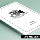 PRINTED CHILE 1853-2010 PRINTED STAMP ALBUM PAGES (272 pages)