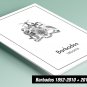 PRINTED BARBADOS 1852-2010 + 2011-2019 STAMP ALBUM PAGES (192 pages)