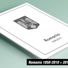 PRINTED ROMANIA 1858-2010 + 2011-2020 STAMP PRINTED STAMP ALBUM PAGES (1102 pages)