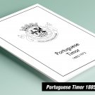 PRINTED PORTUGUESE TIMOR 1885-1973 STAMP ALBUM PAGES (31 pages)