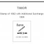 PRINTED PORTUGUESE TIMOR 1885-1973 STAMP ALBUM PAGES (31 pages)