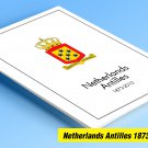 COLOR PRINTED NETHERLANDS ANTILLES 1973-2010 STAMP ALBUM PAGES (237 illustrated pages)