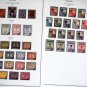 COLOR PRINTED SURINAM [COLONY] 1873-1975 STAMP ALBUM  PAGES (62 illustrated pages)