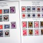 COLOR PRINTED CENTRAL LITHUANIA 1920-1922 STAMP ALBUM PAGES (6 illustrated pages)