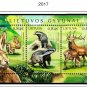 COLOR PRINTED LITHUANIA 1990-2010 + 2011-2020 STAMP ALBUM PAGES (106 illustrated pages)