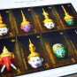 COLOR PRINTED THAILAND 2011-2015 STAMP ALBUM PAGES (97 illustrated pages)