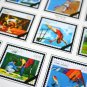 COLOR PRINTED AUSTRALIA 1976-1990 STAMP ALBUM PAGES (63 illustrated pages)