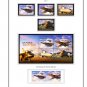 COLOR PRINTED AUSTRALIA 2011-2014 STAMP ALBUM PAGES (110 illustrated pages)