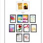 COLOR PRINTED AUSTRALIA 2011-2014 STAMP ALBUM PAGES (110 illustrated pages)
