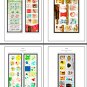 COLOR PRINTED JAPAN 2021-2023 STAMP ALBUM PAGES (118 illustrated pages)