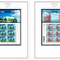 COLOR PRINTED NETHERLANDS 2021 STAMP ALBUM PAGES (19 illustrated pages)