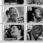 US 1990-1999 PLATE BLOCKS STAMP ALBUM PAGES (119 PDF b&w illustrated pages)