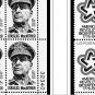 US 1970-1979 PLATE BLOCKS STAMP ALBUM PAGES (112 PDF b&w illustrated pages)