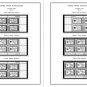US 1960-1969 PLATE BLOCKS STAMP ALBUM PAGES (68 PDF b&w illustrated pages)
