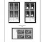 US 1930-1939 PLATE BLOCKS STAMP ALBUM PAGES (47 PDF b&w illustrated pages)