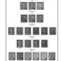 NETHERLANDS 1852-2010 + 2011-2020 STAMP ALBUM PAGES (474 PDF b&w illustrated pages)