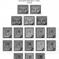 NETHERLANDS 1852-2010 + 2011-2020 STAMP ALBUM PAGES (474 PDF b&w illustrated pages)