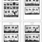NETHERLANDS 1852-2010 + 2011-2020 STAMP ALBUM PAGES (474 PDF b&w illustrated pages)