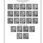 SWEDEN 1855-2010 STAMP ALBUM PAGES (264 PDF b&w illustrated pages)